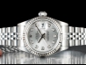 Rolex Datejust Lady 26 Argento Jubilee Silver Lining Diamonds  Watch  69174 